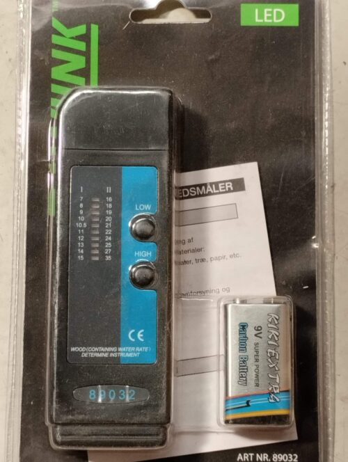 Fugtighedsmåler 89032 - LED